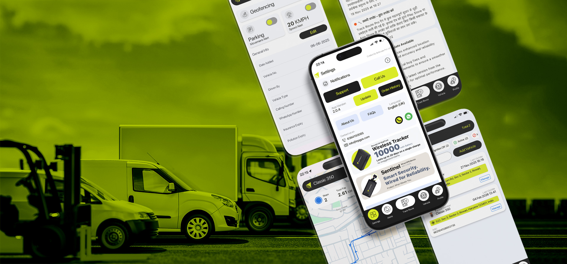 White label GPS tracking software dashboard preview